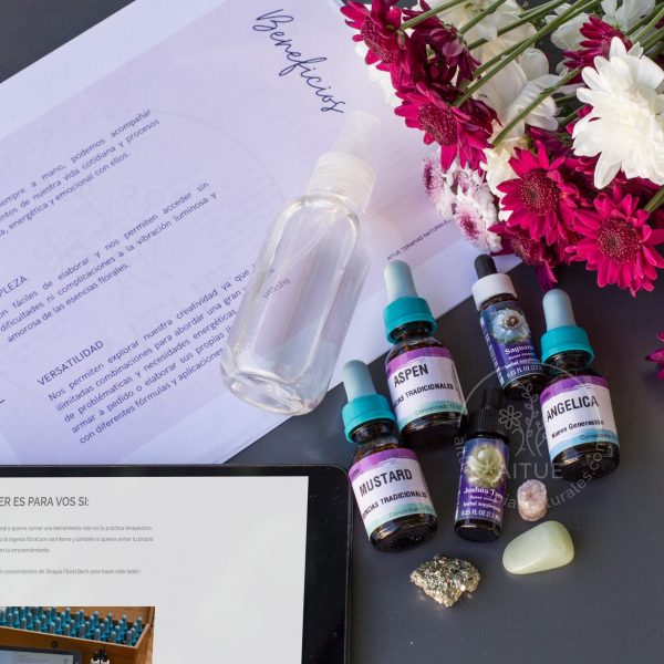 splashs con esencias florales